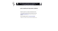 Desktop Screenshot of lakechamplainpub.com